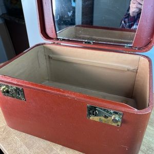 Vintage makeup case luggage